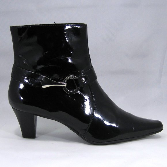 Anne Klein Blk iFlex GIBBS Ankle Booties Sz: 8M - Picture 2 of 8